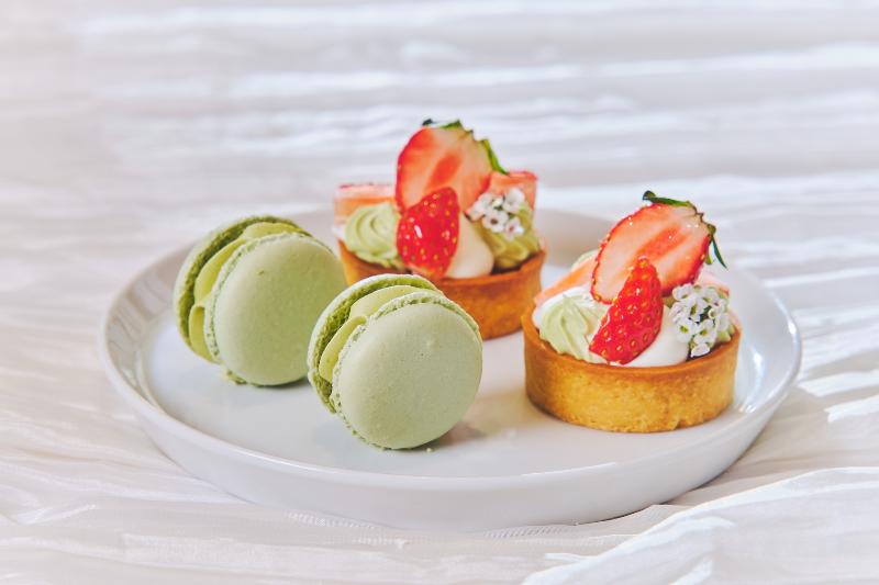 初夏のいちごと抹茶アフタヌーンティーの画像3