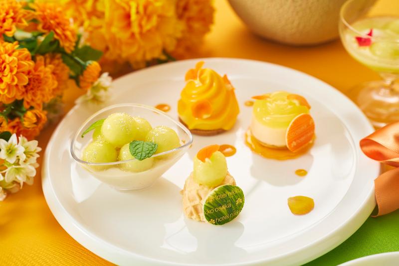 メロンアフタヌーンティーセットの画像3