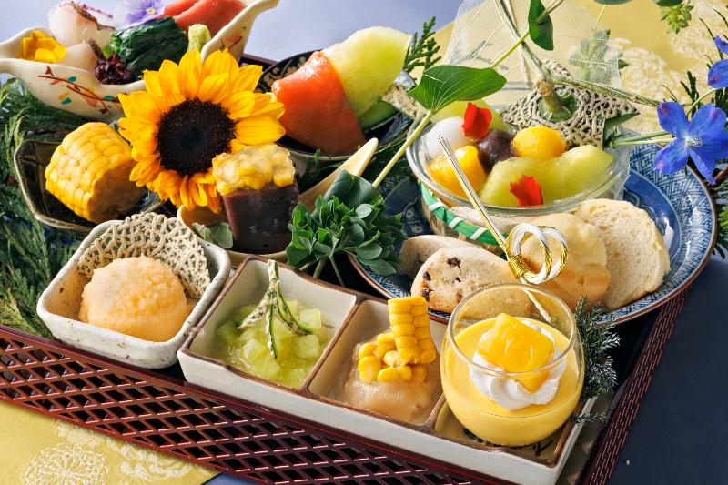 和のアフタヌーンティー「箱庭～はじける夏POP～」の画像3