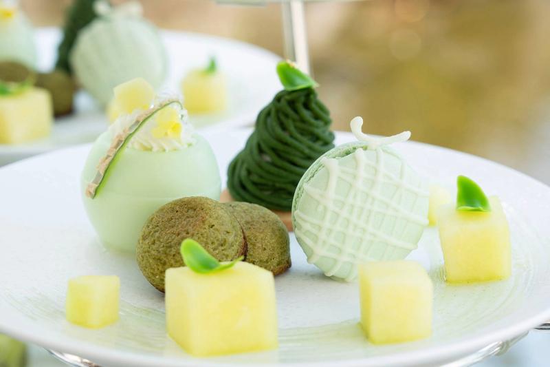 メロン＆グリーンアフタヌーンティーの画像3