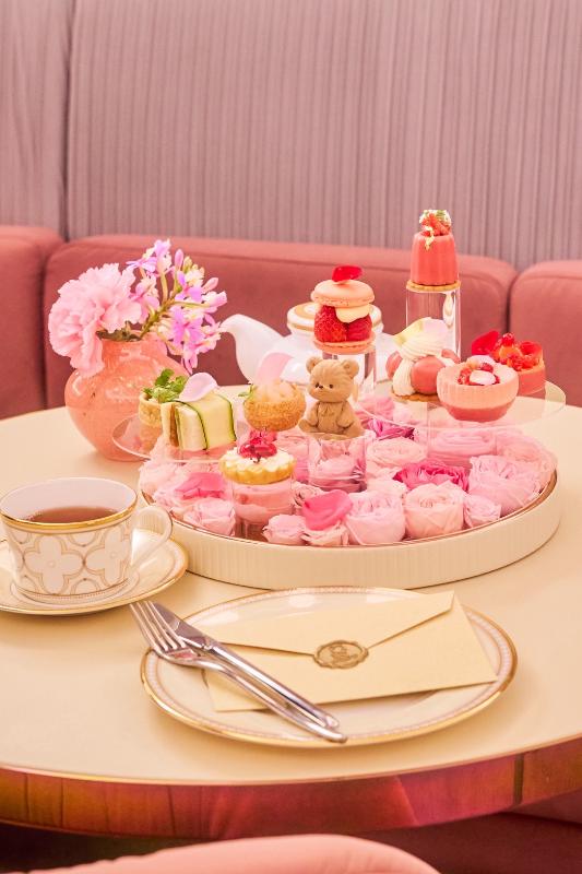 ローズリボン・ジュエルアフタヌーンティー オリジナルスタンドの画像3