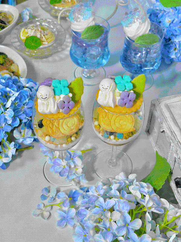 Hydrangea × Rain Jewels Afternoon Teaの画像3