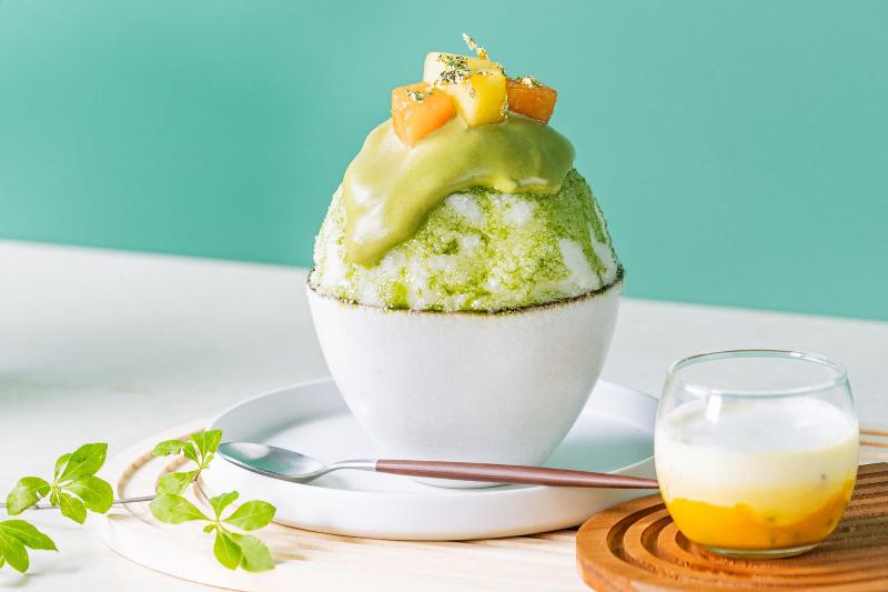 抹茶かき氷のアフタヌーンティーの画像3