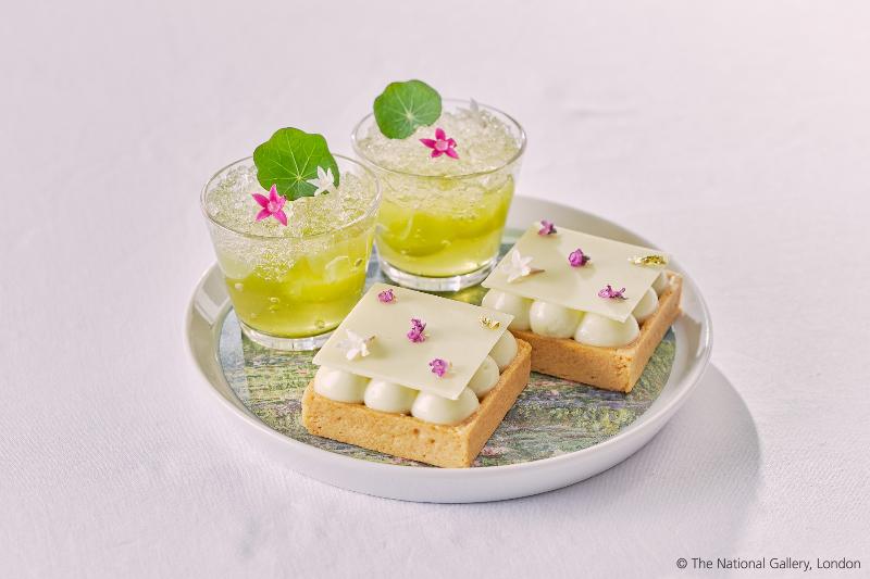 THE NATIONAL GALLERY LONDON AFTERNOON TEA ～ Inspired by Monet & Van Gogh～ クロード・モネ：穏やかな光が溶け合う「水面のハーモニー」の画像3