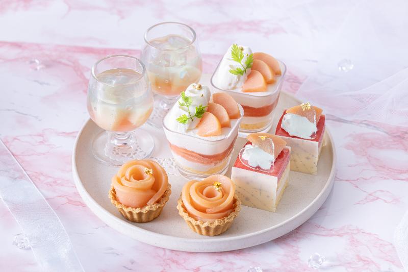 Peach Afternoon Tea Set～Pink&Aqua Blue～の画像3