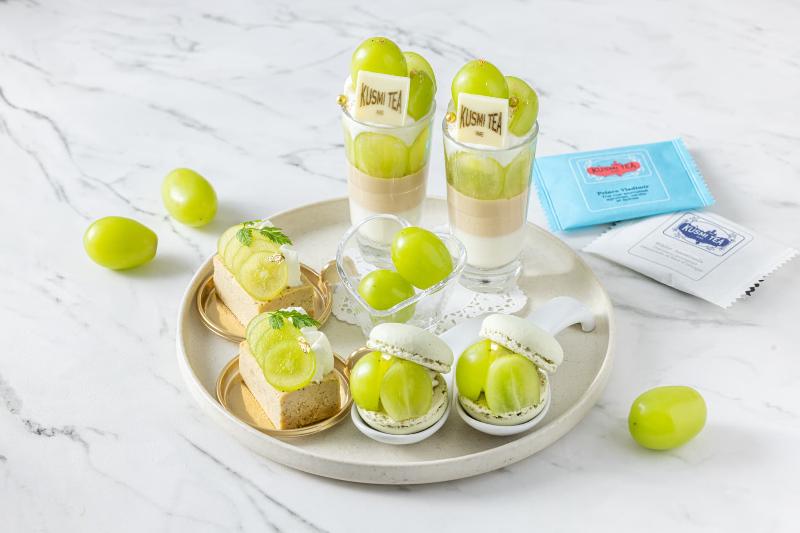 Shine Muscat Afternoon Tea Set～KUSMI TEA Collaboration～の画像3