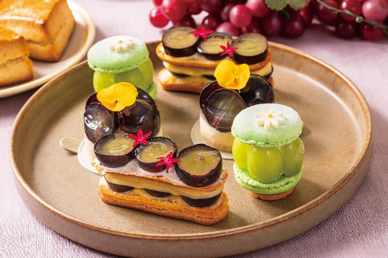 3種の葡萄食べ比べアフタヌーンティーの画像3