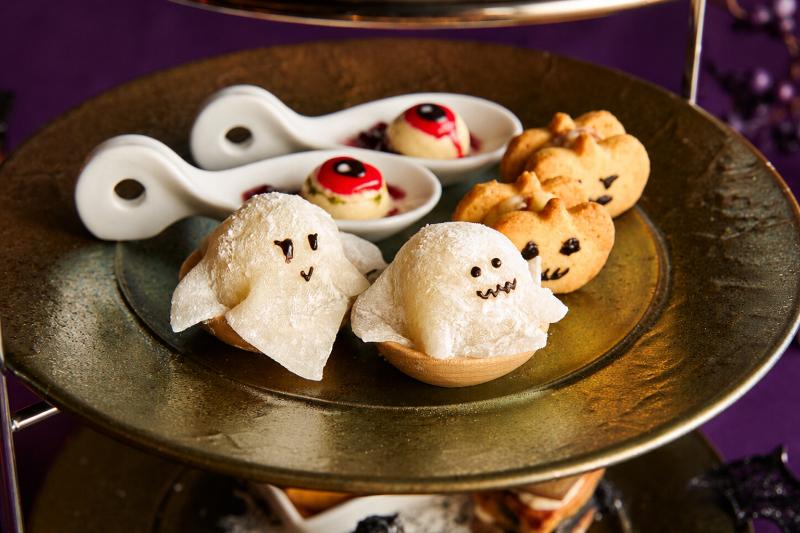 ハロウィンに染まる秋果実のアフタヌーンティーの画像3