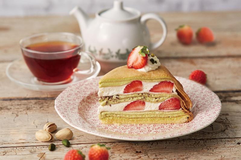 【Afternoon Tea LOVE&TABLE】プレミアムな苺づくし「苺のミルクレープ」や、苺×ミルクティーなど冬の新作ミルクレープを発売の画像4