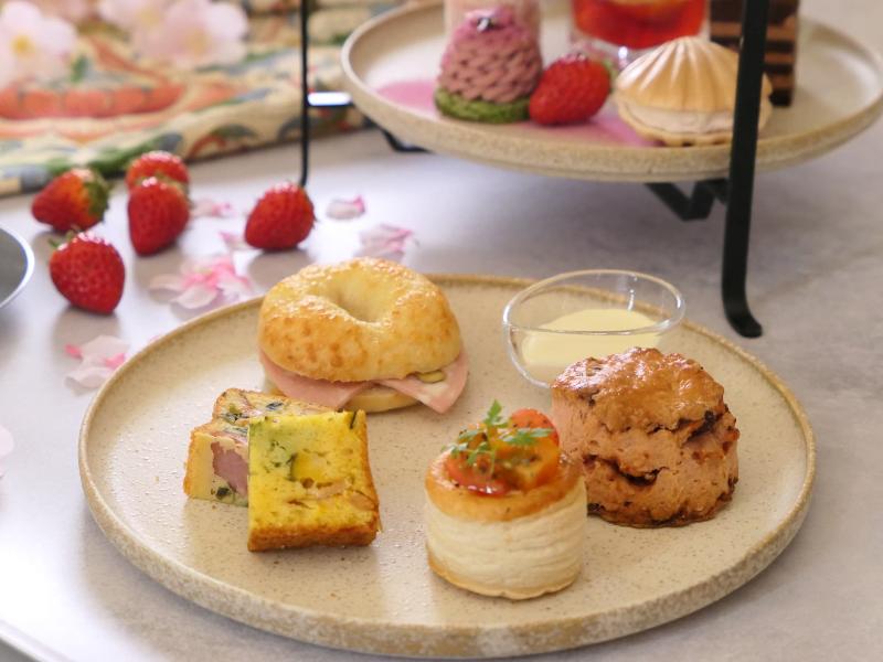 いちごと桜のアフタヌーンティーの画像4