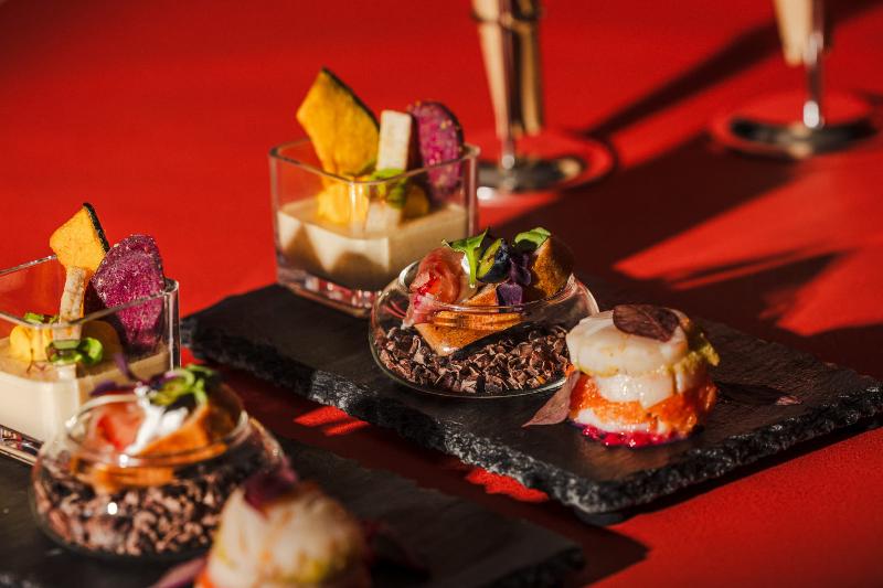 いちごバレンタインアフタヌーンティー～Rouge et Noir～の画像4