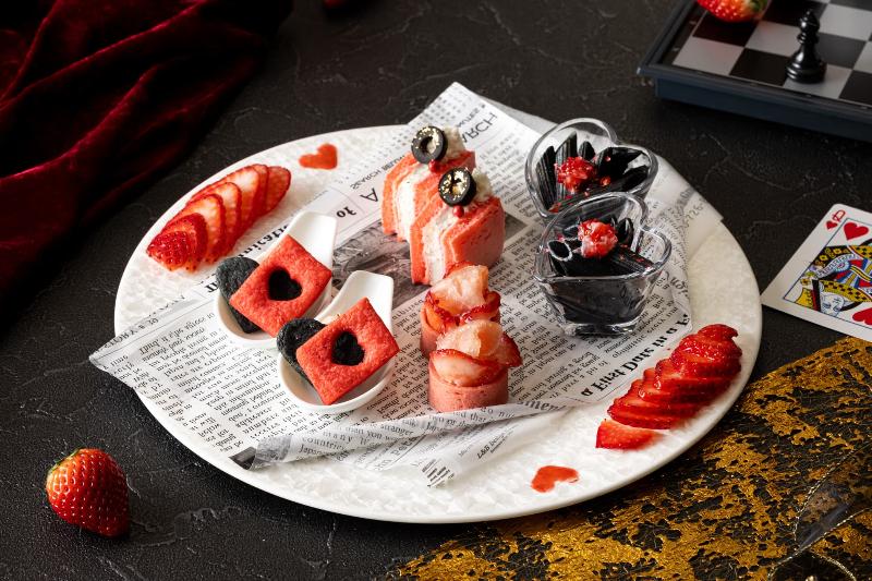 あまりん苺アフタヌーンティーセット ～ハートの女王のティーパーティー～の画像4