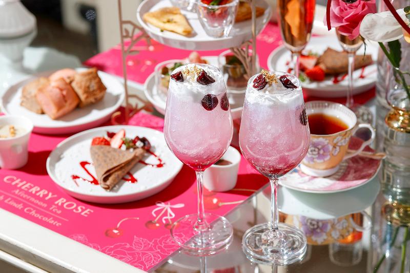 チェリーローズアフタヌーンティー with リンツチョコレートの画像4