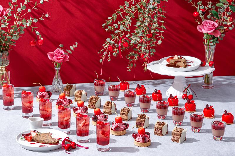 チェリーローズアフタヌーンティー with リンツチョコレートの画像4