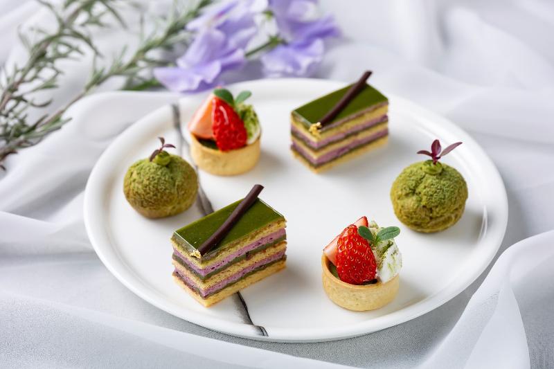 抹茶とベリーのアフタヌーンティーの画像4