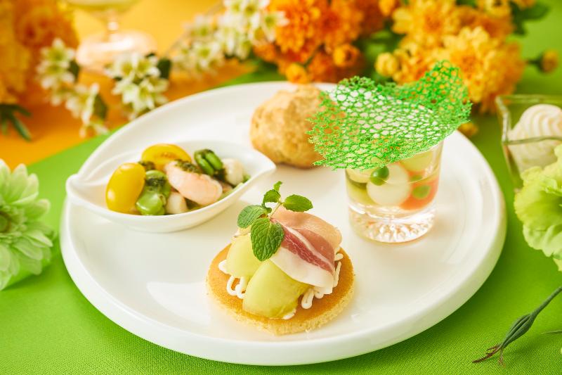 メロンアフタヌーンティーセットの画像4