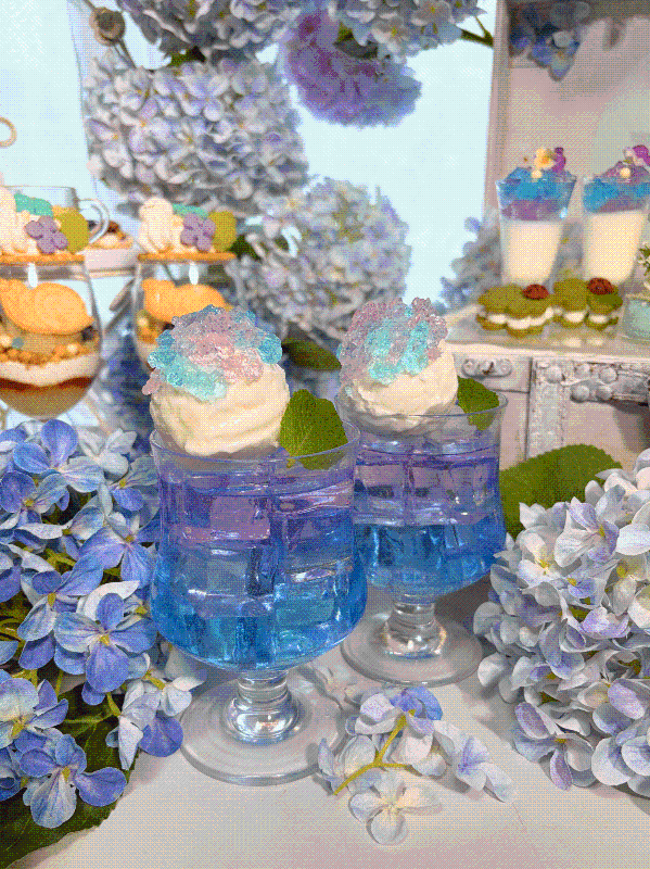 Hydrangea × Rain Jewels Afternoon Teaの画像4