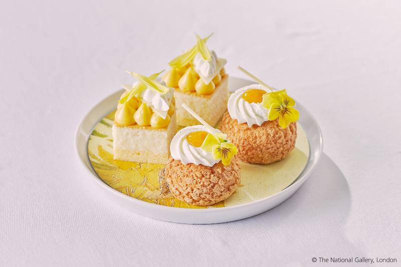 THE NATIONAL GALLERY LONDON AFTERNOON TEA ～ Inspired by Monet & Van Gogh～ ファン・ゴッホ：明るい太陽とひまわりの「黄色のパレット」の画像4
