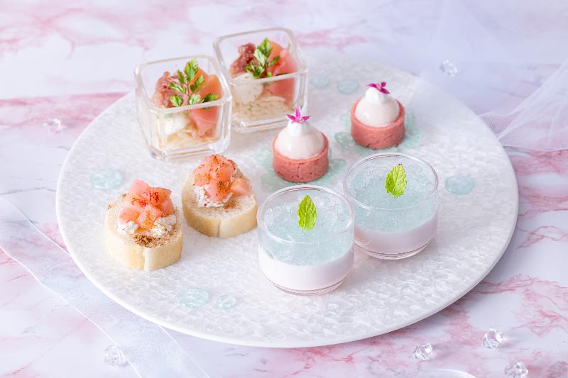 Peach Afternoon Tea Set～Pink&Aqua Blue～の画像4