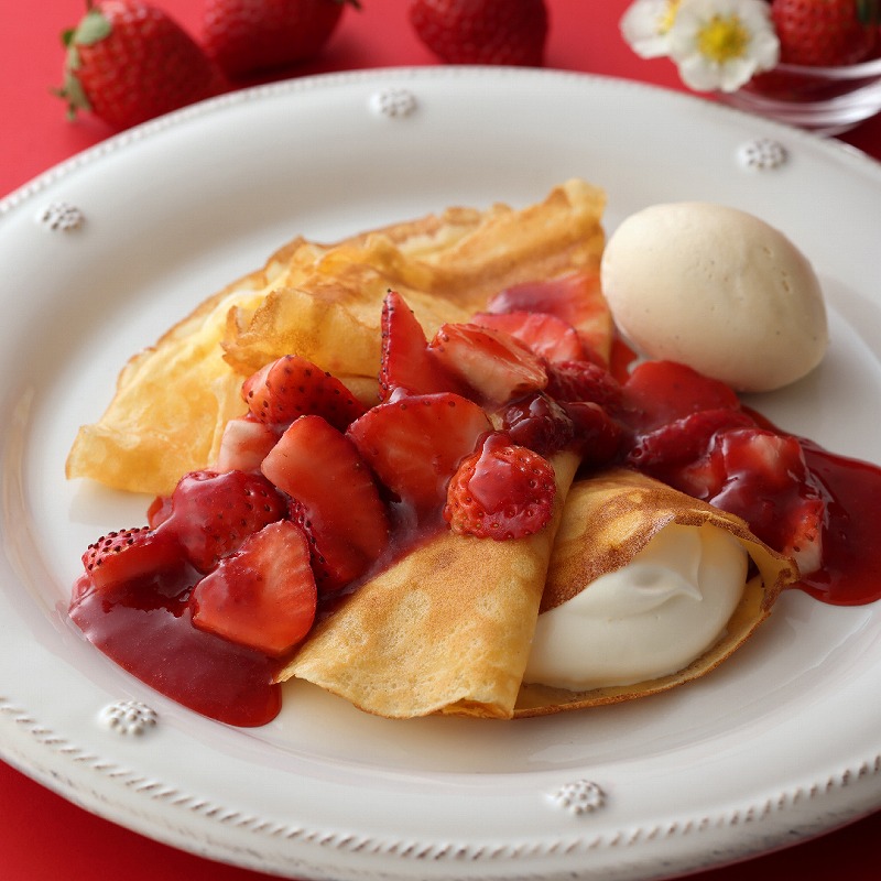 【キハチ カフェ】旬の苺を4種のスイーツで提案する「ストロベリーフェア」を開催！苺を盛り込んだ、カフェ限定のアフタヌーンティーも登場の画像5