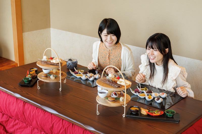 和のアフタヌーンティー 「おこたであったか 餡くらべ」の画像5