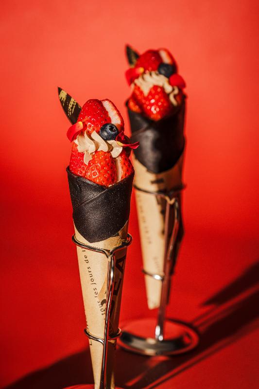 いちごバレンタインアフタヌーンティー～Rouge et Noir～の画像5