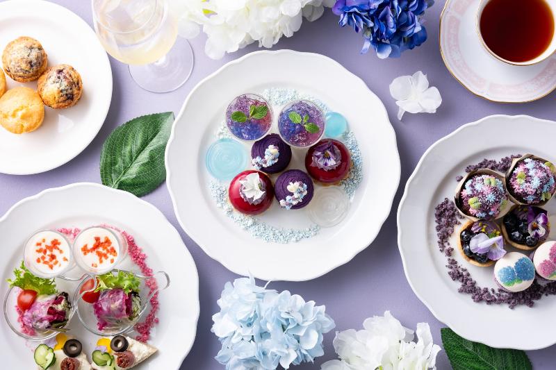 窓辺の紫陽花アフタヌーンティーの画像5