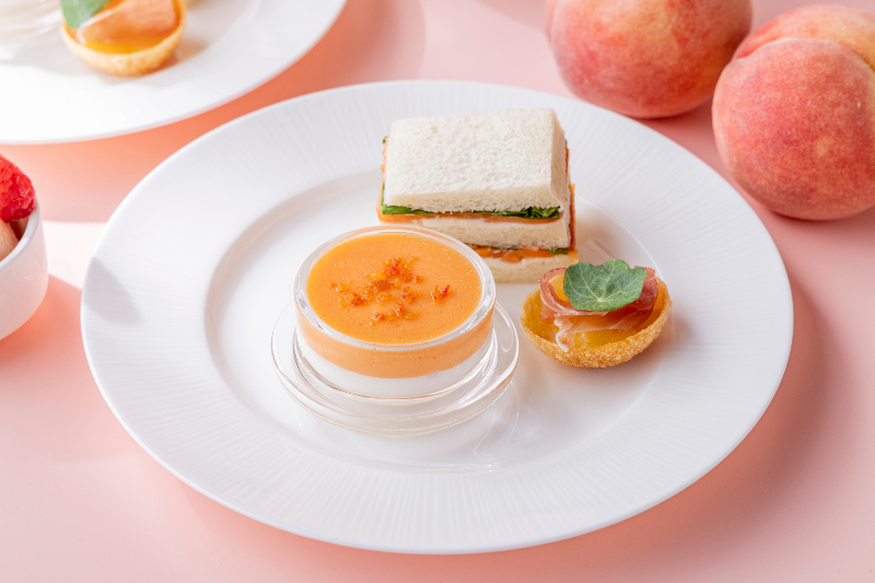 ピーチ&ティーセレクションアフタヌーンティーの画像5