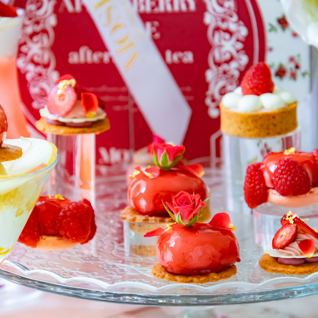 APPLE BERRY ROSE Afternoontea〜秋林檎とベリーローズ〜の画像6