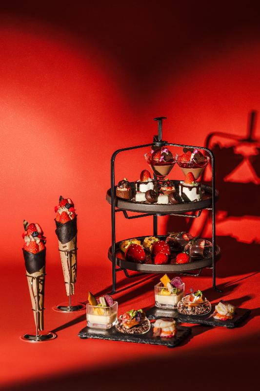 いちごバレンタインアフタヌーンティー～Rouge et Noir～の画像6