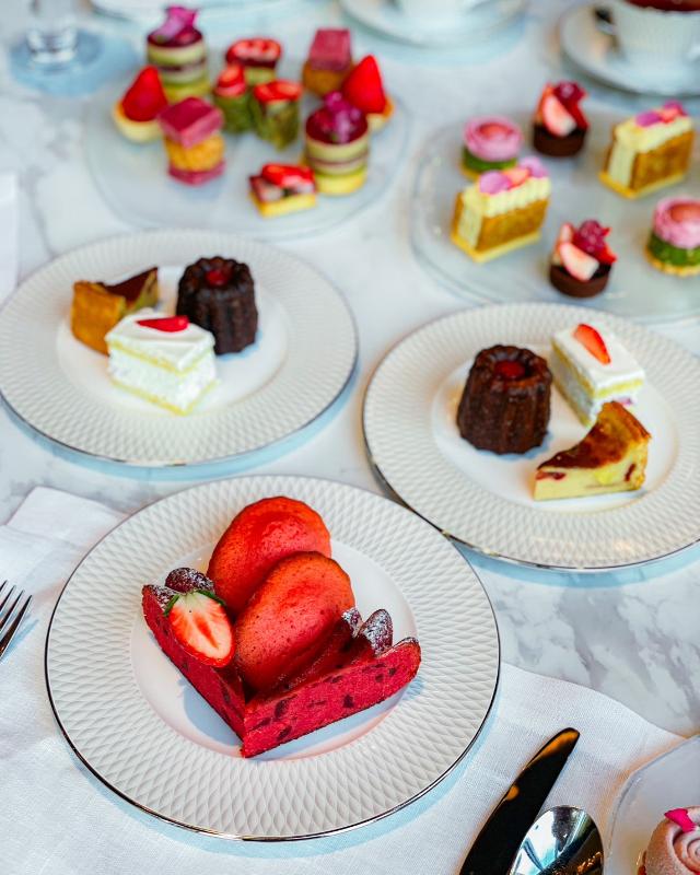 いちごのフラワーブーケアフタヌーンティーの画像6