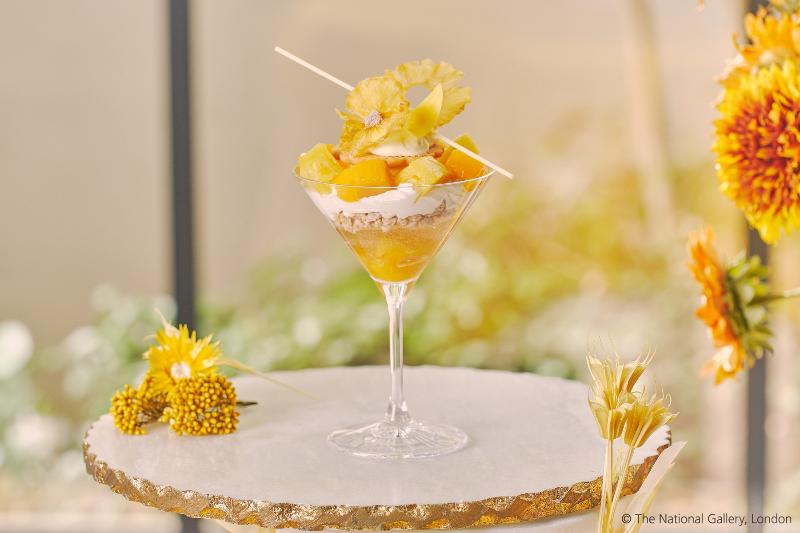 THE NATIONAL GALLERY LONDON AFTERNOON TEA ～ Inspired by Monet & Van Gogh～ ファン・ゴッホ：明るい太陽とひまわりの「黄色のパレット」の画像6
