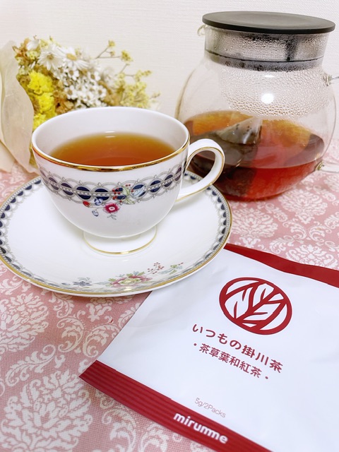 あき＊のいつもの掛川茶「茶草葉和紅茶」画像